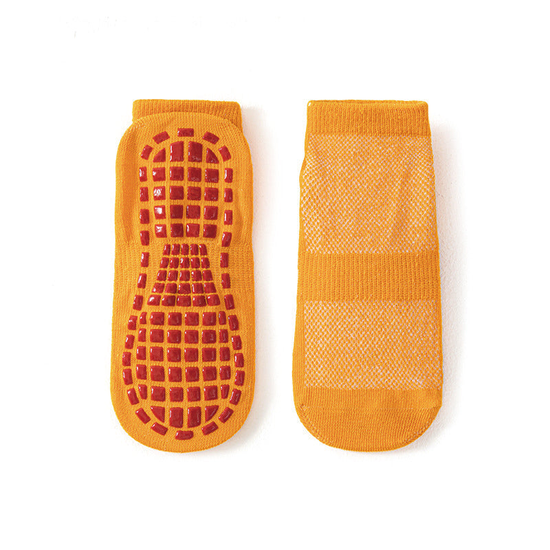 Children's Non-Slip Socks for Trampoline Breathable Sports Anti-Slip Socks Early Education Non-Slip Floor Socks Baby Socks