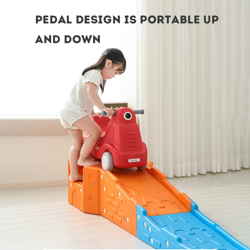 Sliding Track Toy Car for Children Three-Stage Sliding Car Baby Toy Multi functional Balance Car