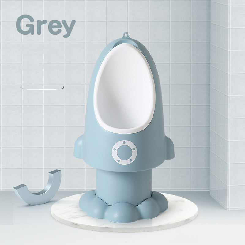 Training Urinal for Boys – Toddler Pee Trainer with Funny Target Spinner | Wall-Mounted Baby Potty for Bathroom Use