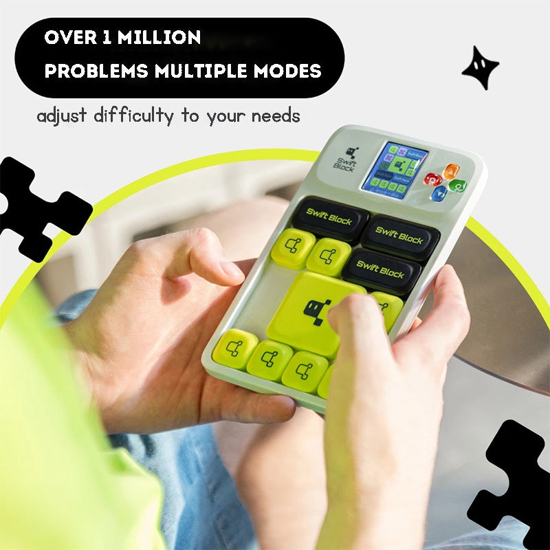 Electronic sliding puzzle toy magnetic puzzle toy children's toy Intelligent Puzzle