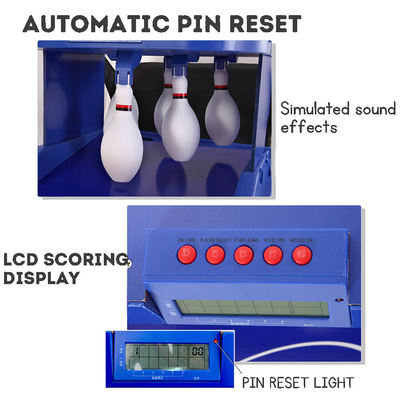 Automatic Pin Reset & Led Scoring Display
