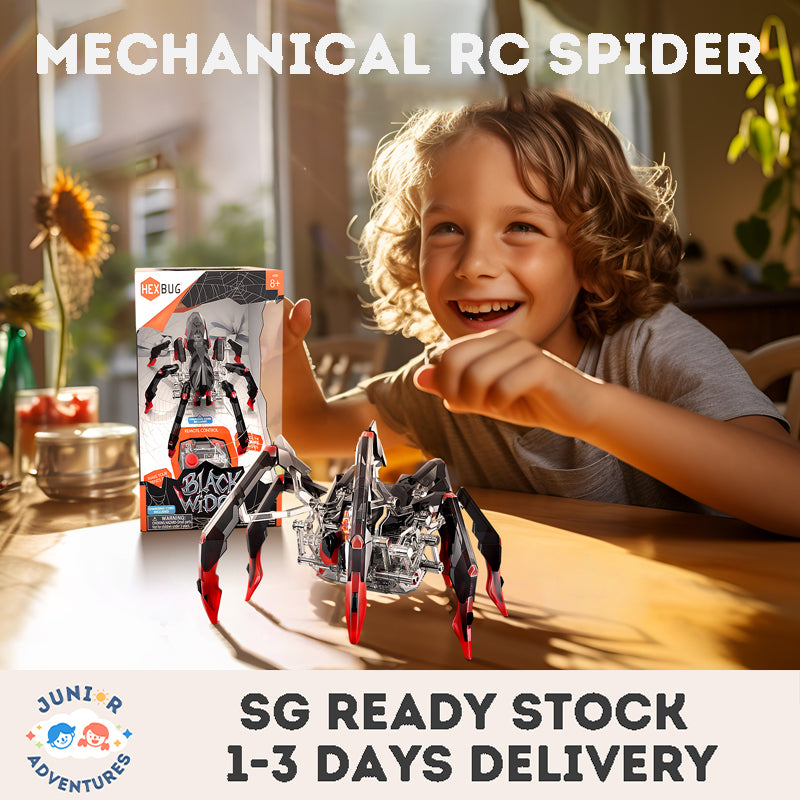 Robot Toy Electric Spider Remote Control Spider Toy Black Widow Robot Spider Remote Control Toy