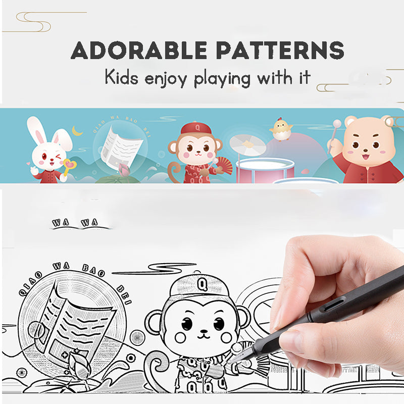 Kids' Beginner Jazz Drum Toy – Hand Percussion Instrument for Fun Home Practice