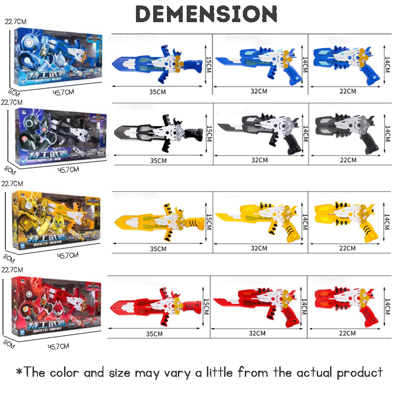 Transformation Sword Toys Sword-gun Toy MiniForce X Toy for Kids