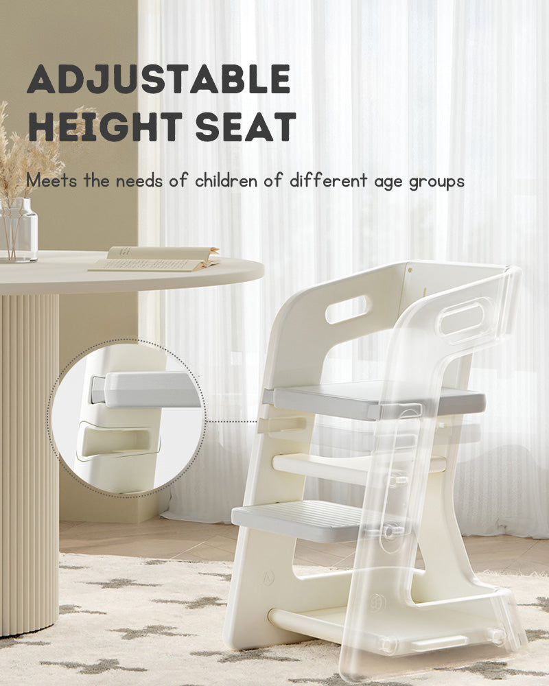 Baby High Chair with Adjustable Height – Baby Chair for Dining, Feeding & Play
