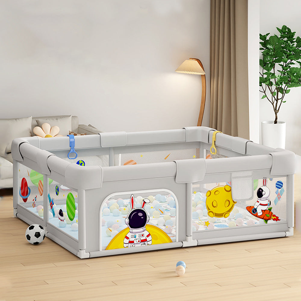 Large Baby Playpen with Floor Mat