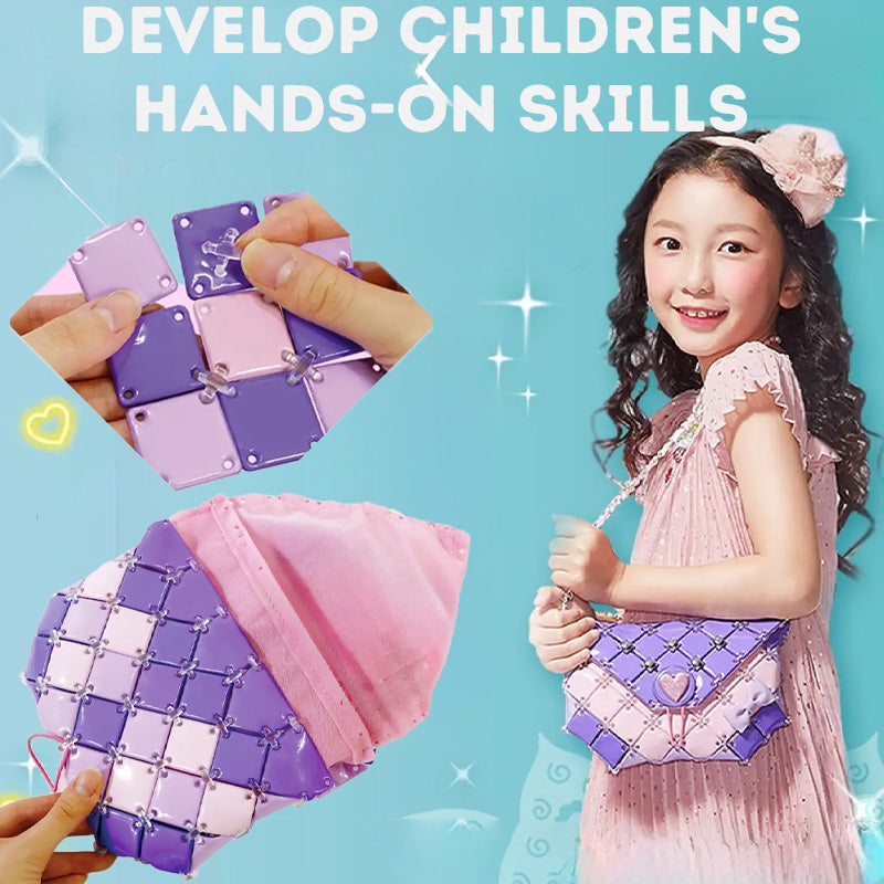 DIY Sling Bag Toy for Girls – Kids Shoulder Bag and Creative Playset