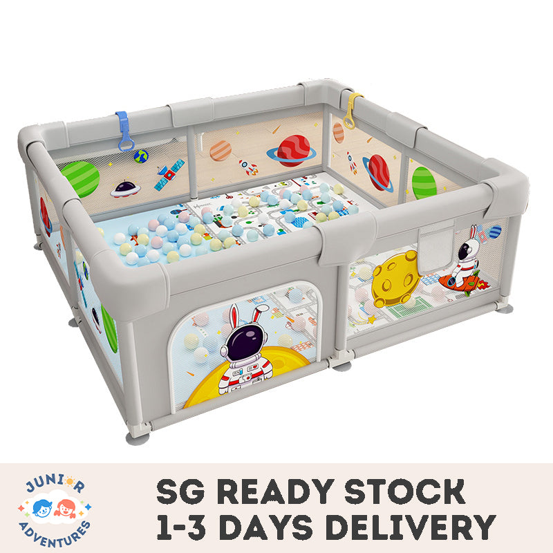 Large Baby Playpen with Floor Mat