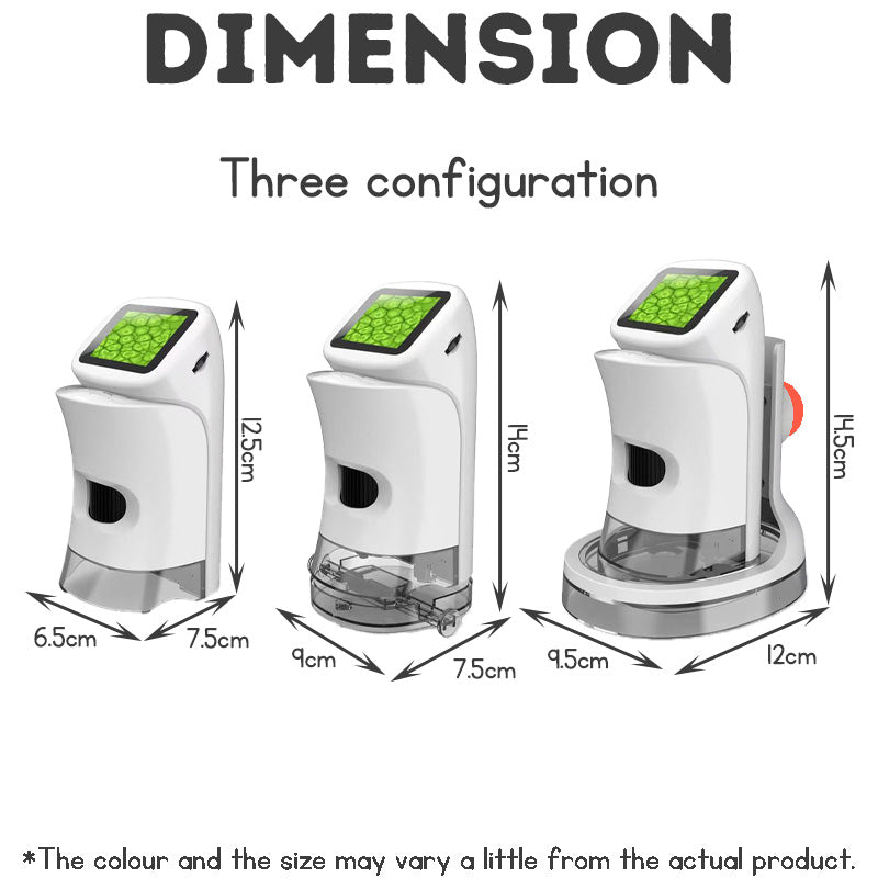 Mini Microscope for Kids – Portable Educational Science Toy with Magnifying Glass for STEM Learning