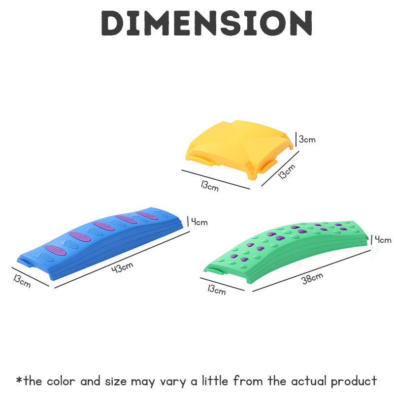 Sensory Toys for Kids Stepping Stones for Kids Balance Beam Sports Toy Coordination Training equipment