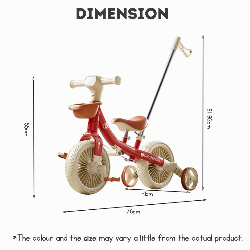 Children's Bicycle Baby Balance bike Children's Multifunctional Riding bike Tricycle