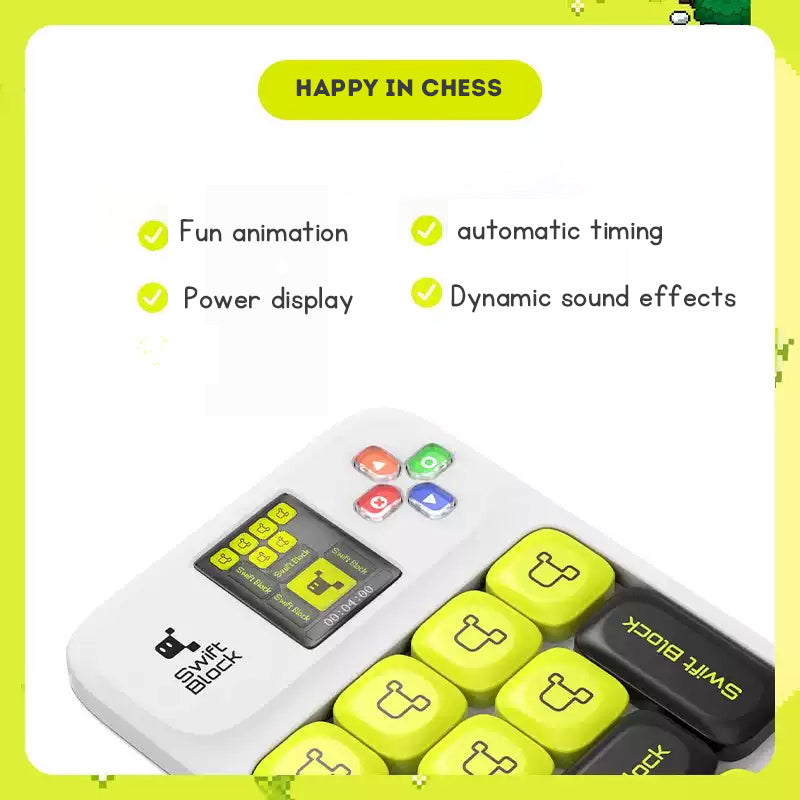 Electronic sliding puzzle toy magnetic puzzle toy children's toy Intelligent Puzzle