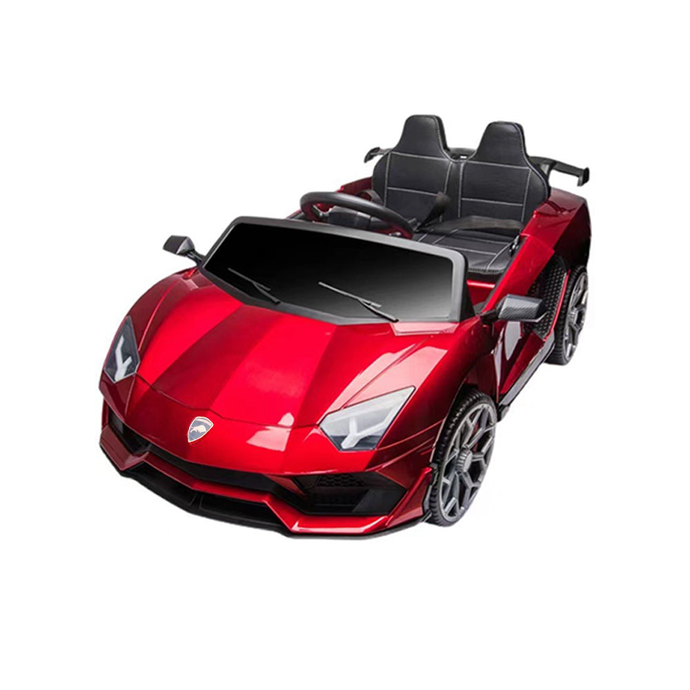 Kids Electric Lamborghini Sports Car - Rechargeable, Remote Control, Music, Lights, Multifunctional Toy - Gift for Boys & Girls