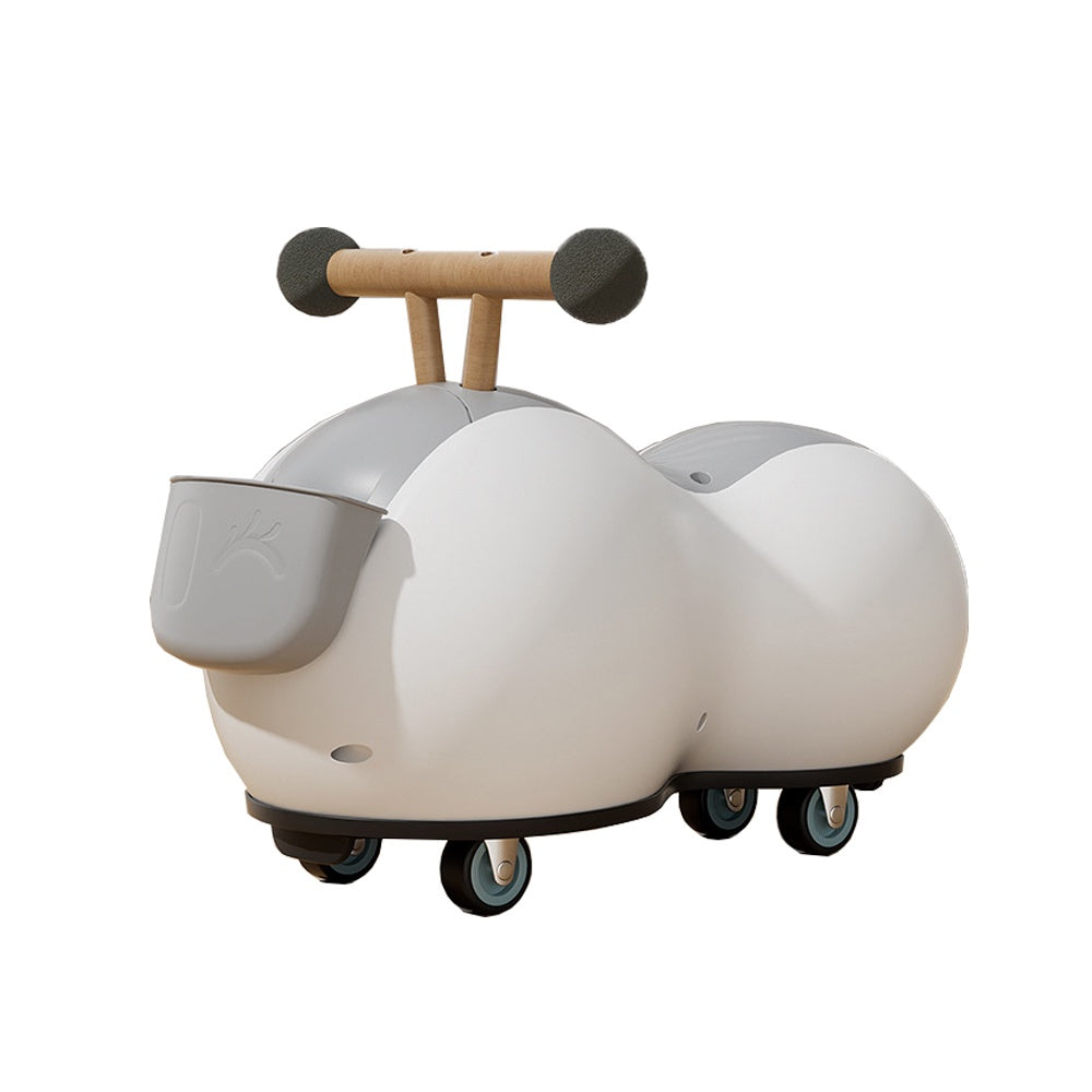 Kids Twist Ride-On Car with Music – Peanut Design, Swivel Wheels, Anti-Tip, for Ages 1-3 | Birthday Gift for Boys & Girls