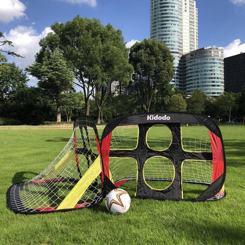 Dual-Use Kids' Outdoor Soccer Goal – No Installation Required | Football Net for Boys
