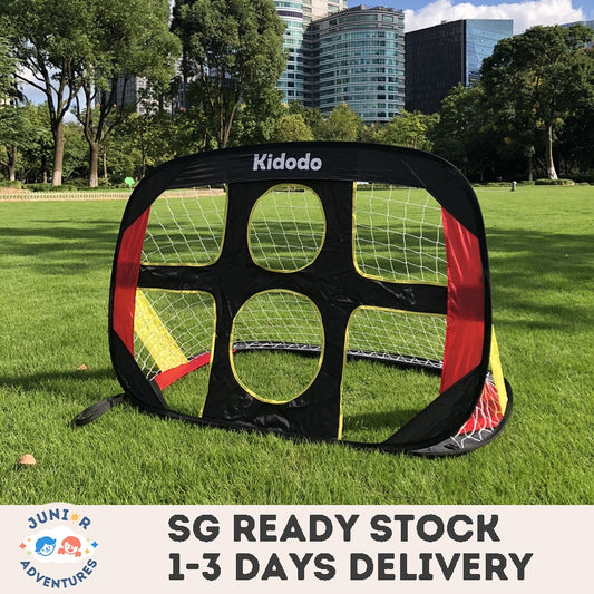 Dual-Use Kids' Outdoor Soccer Goal – No Installation Required | Football Net for Boys