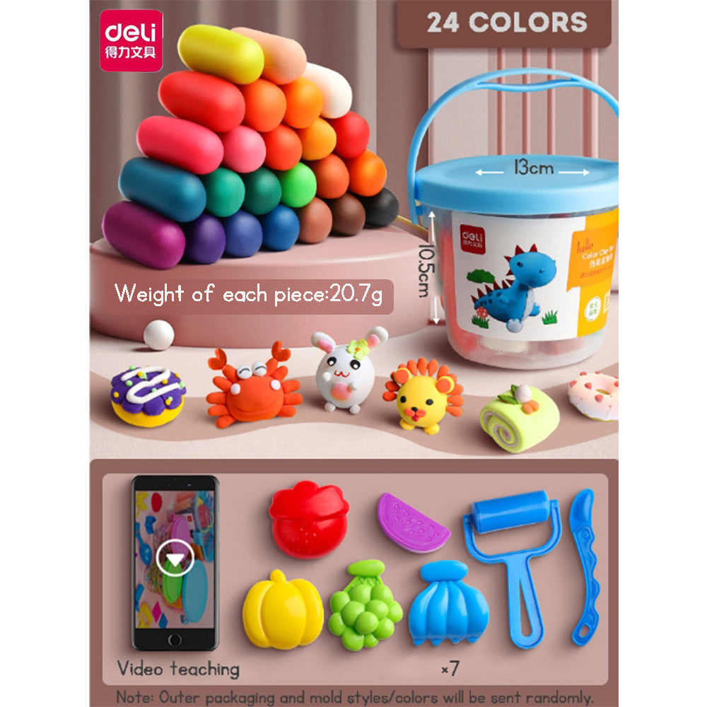 Children's Mid-Autumn Festival Pretend Playdough Mooncake Play Dough Embossing Mold Combo Set Creative Toy