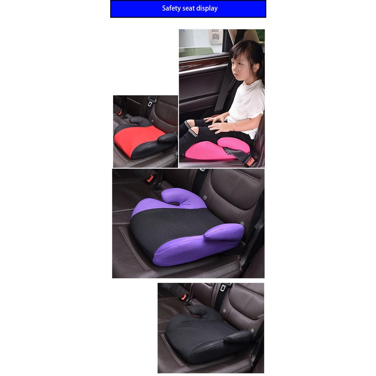 Child Safety Booster Car Seat – Backless Design with Multi-Functional Use | SG Local Delivery for Kids Travel Protection