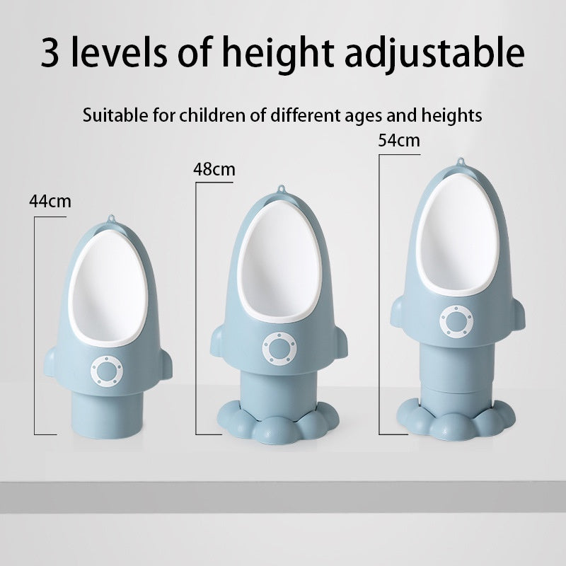 Training Urinal for Boys – Toddler Pee Trainer with Funny Target Spinner | Wall-Mounted Baby Potty for Bathroom Use