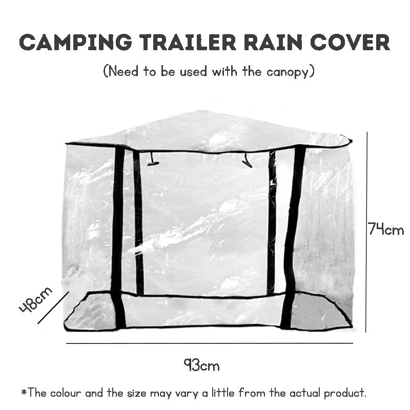 Collapsible Kids & Pets Wagon – Foldable Trolley with Telescopic Handle and Sunshade Canopy