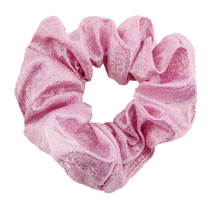 12 Colors Shiny Hair Ties Rainbow Hairbands Elastic Hair Ropes Big Elastic Bands for Women and Girls Hair Accessories