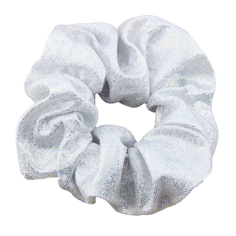 12 Colors Shiny Hair Ties Rainbow Hairbands Elastic Hair Ropes Big Elastic Bands for Women and Girls Hair Accessories