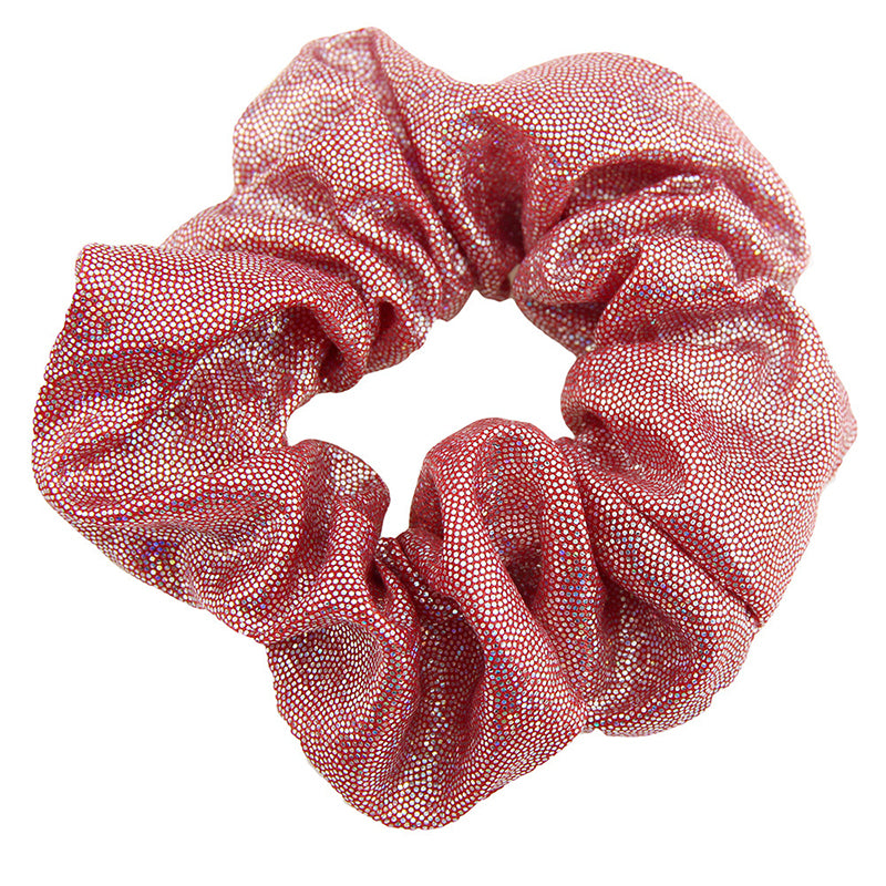 12 Colors Shiny Hair Ties Rainbow Hairbands Elastic Hair Ropes Big Elastic Bands for Women and Girls Hair Accessories