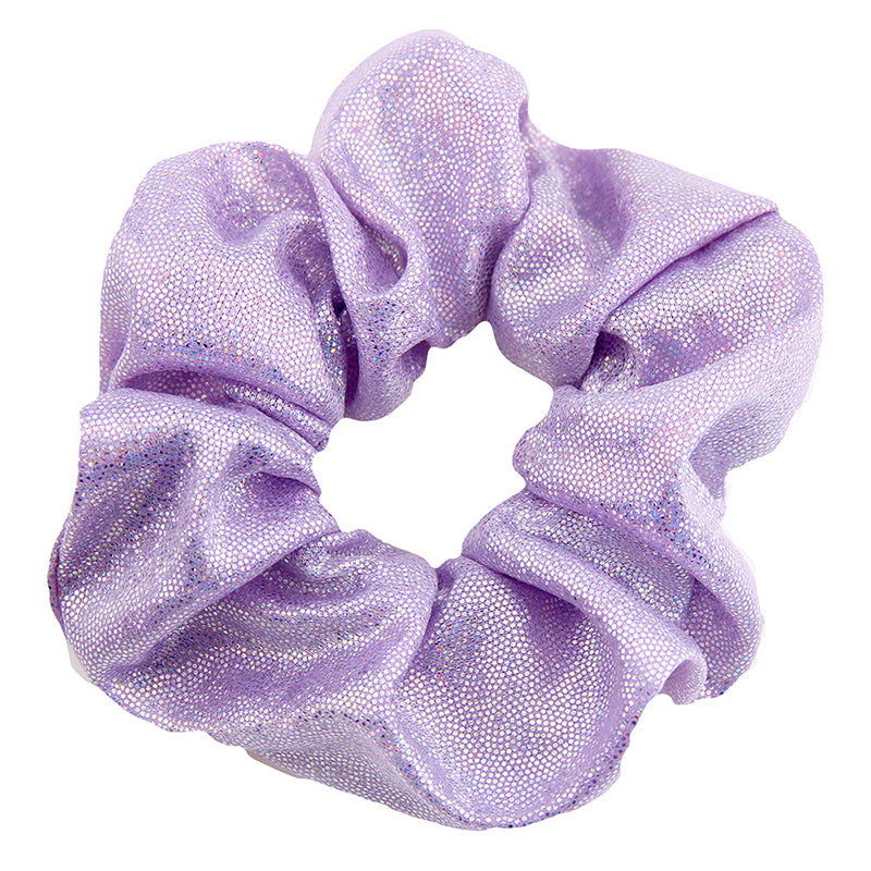 12 Colors Shiny Hair Ties Rainbow Hairbands Elastic Hair Ropes Big Elastic Bands for Women and Girls Hair Accessories
