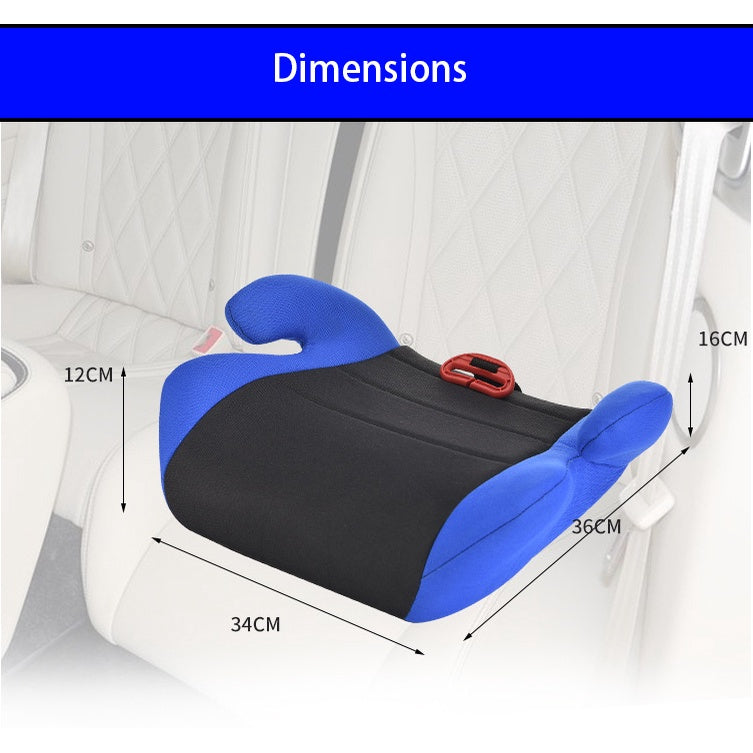 Child Safety Booster Car Seat – Backless Design with Multi-Functional Use | SG Local Delivery for Kids Travel Protection