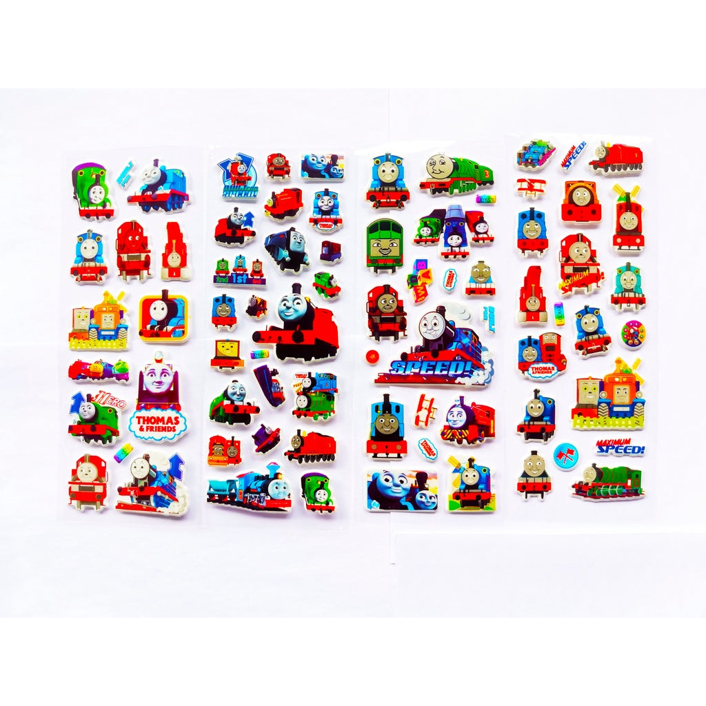 10 sheets of Animals, dinosaurs, various styles of 3D stickers, bubble stickers,children's birthday gift