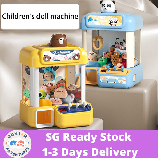 Mini Arcade Claw Machine for Kids – Toy Grabber & Doll Dispenser, Fun Birthday Gift