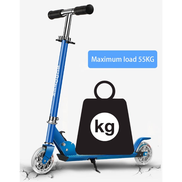 Adjustable Foldable Kick Pedal Scooter for Kids – SG Local Delivery, Perfect Birthday Present & Balance Exercise