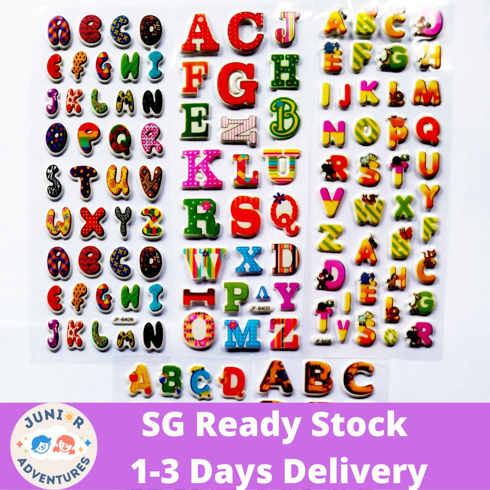 10 sheets of Animals, dinosaurs, various styles of 3D stickers, bubble stickers,children's birthday gift
