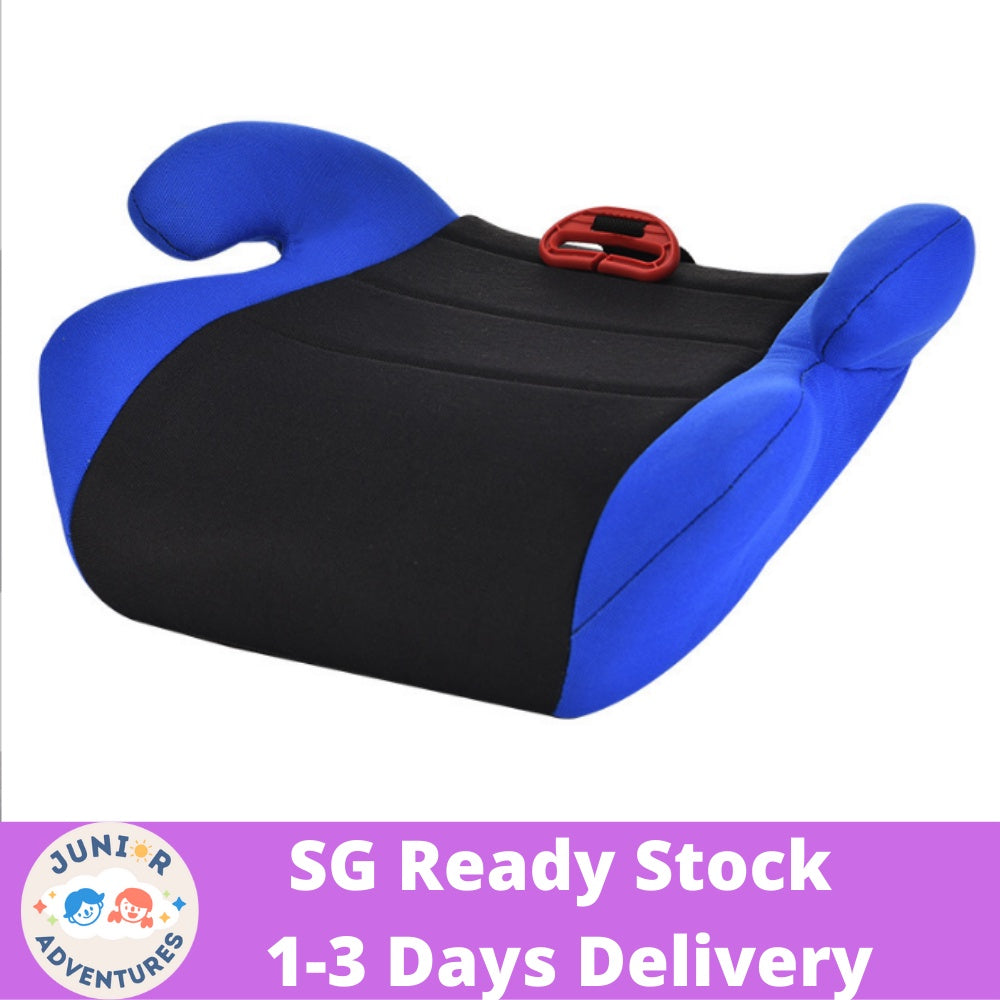 Child Safety Booster Car Seat – Backless Design with Multi-Functional Use | SG Local Delivery for Kids Travel Protection