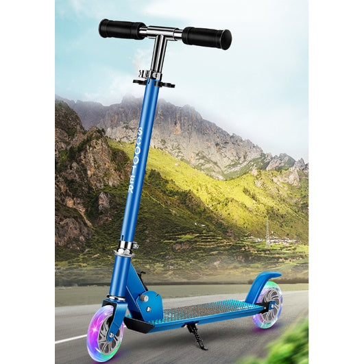 Adjustable Foldable Kick Pedal Scooter for Kids – SG Local Delivery, Perfect Birthday Present & Balance Exercise