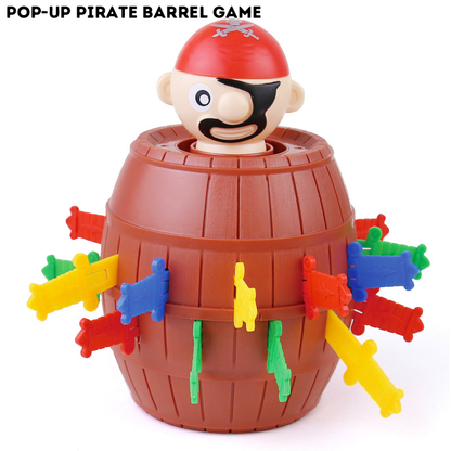 Kids Surprise Prank Toy and Party Game Collection, Balloon Popping Hammer Challenge, Pop-Up Pirate Barrel, Dinosaur Surprise House and Multiplayer Interactive Toys
