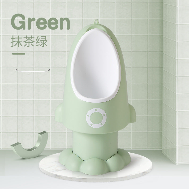 Training Urinal for Boys – Toddler Pee Trainer with Funny Target Spinner | Wall-Mounted Baby Potty for Bathroom Use