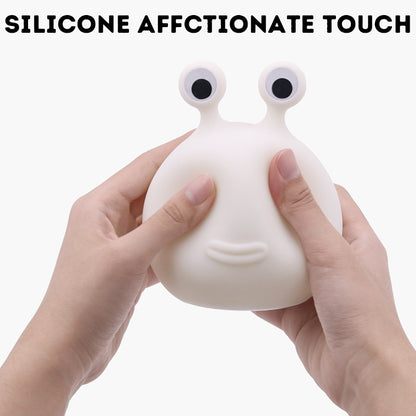 LED Silicone Night Light with Timer and Remote Control for Children's Bedroom Lamp