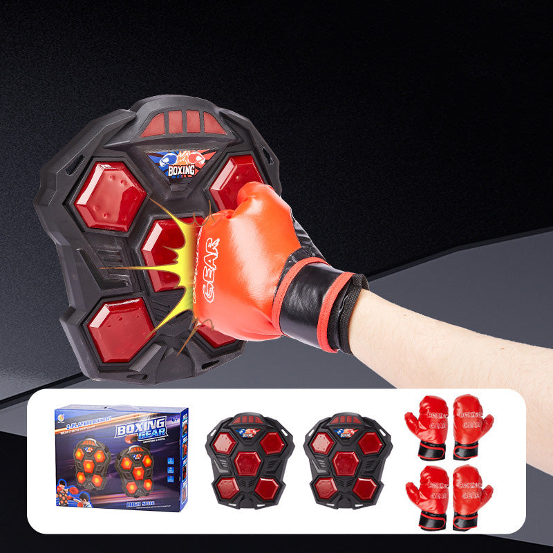 Boxing Toy Kids Boxing Interactive Toy Training Electronic Wearable Boxing Target Toy