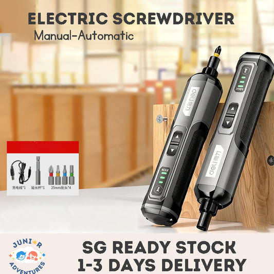 Mini Electric Screwdriver Tool USB Power Tool Cordless Drill Tool Bit Manual Repair Tool