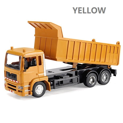 Remote Control Construction Dump Truck or Sand Truck RC Truck Toy for Kids Christmas Birthday Gift