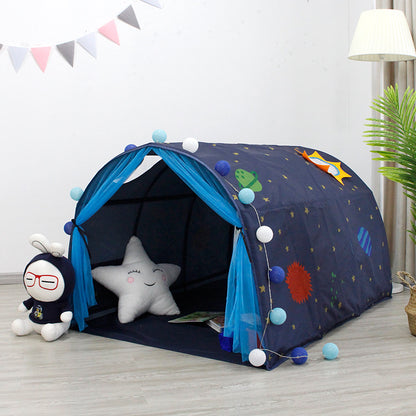 Kids Bed Tent Playhouse for Kids Play Tent Children Dream Bed Tent Fold able Indoor Tent