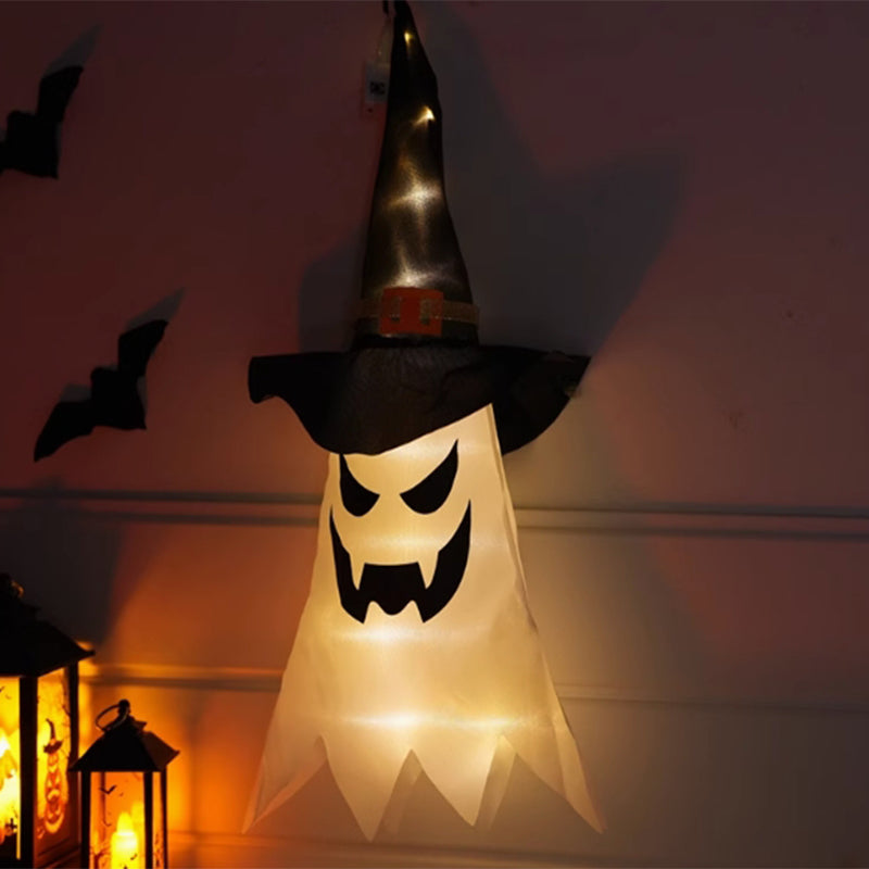 Halloween Decoration Wizard Hat String Light LED Light Scary Atmosphere Indoor Outdoor Home Party Decoration