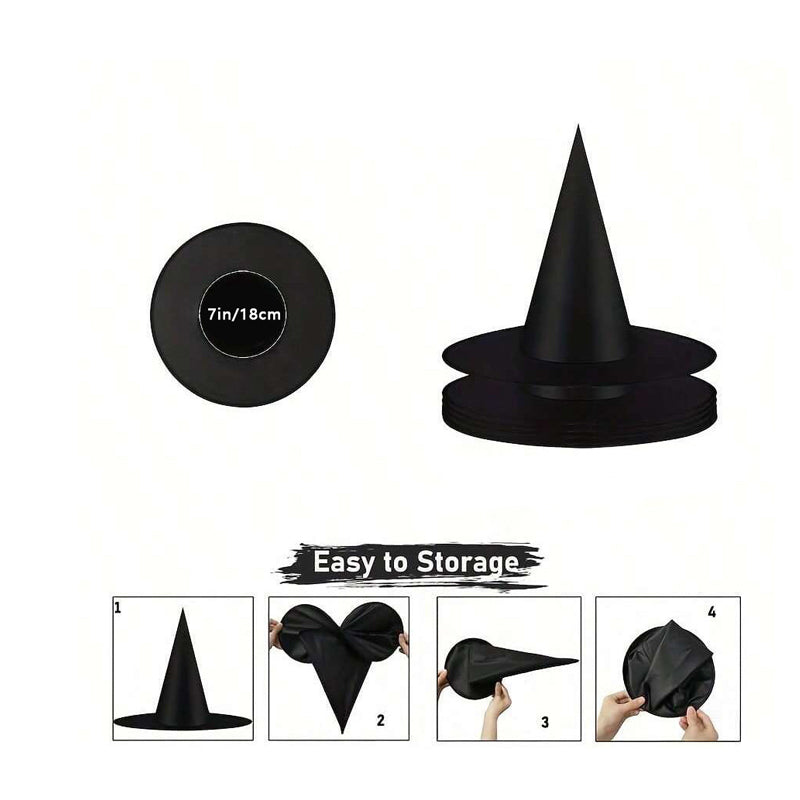 Halloween Decoration Wizard Hat String Light LED Light Scary Atmosphere Indoor Outdoor Home Party Decoration