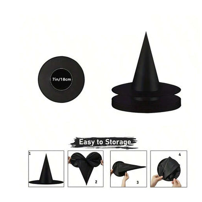 Halloween Decoration Wizard Hat String Light LED Light Scary Atmosphere Indoor Outdoor Home Party Decoration