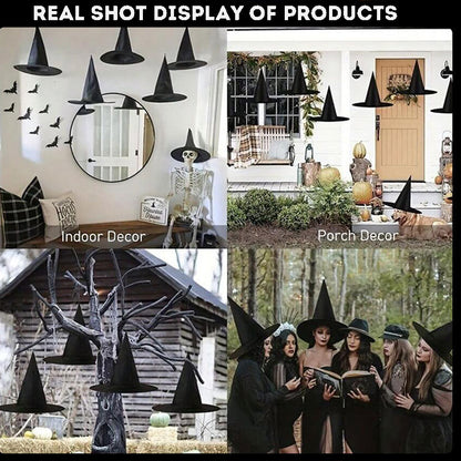Halloween Decoration Wizard Hat String Light LED Light Scary Atmosphere Indoor Outdoor Home Party Decoration