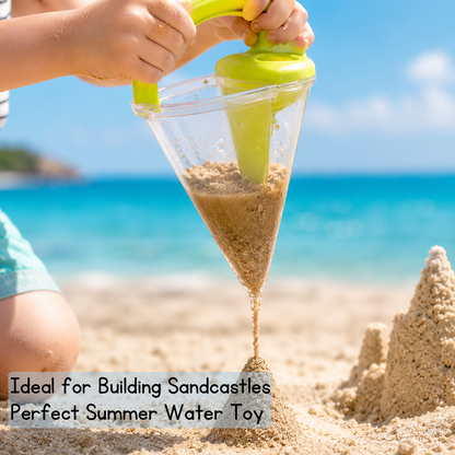 Kids Beach Sand Toy Set – 15/6-Piece Animal Molds, Shovel & Rake | Outdoor Play Snow & Sand Toys for Boys & Girls