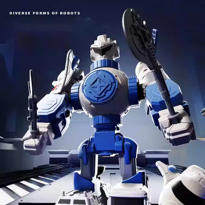 Magnetic Transformation Engineering Car Assembled Toy Deformation Robot Car Toy For Kids