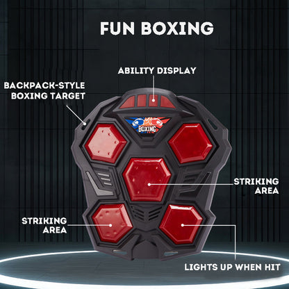 Boxing Toy Kids Boxing Interactive Toy Training Electronic Wearable Boxing Target Toy