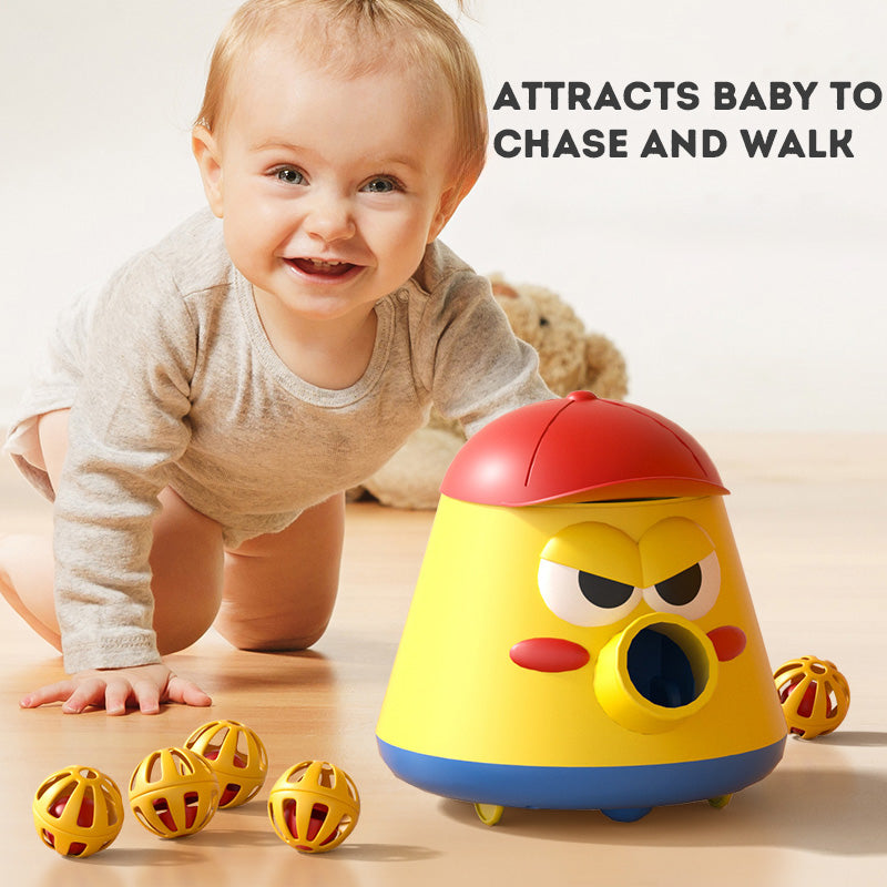 Baby Push Walker Baby Walker Baby Crawling Toy Toy Vacuum Cleaner Cannon Pot Ball Launcher Toy